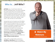 Tablet Screenshot of jeffmills.com